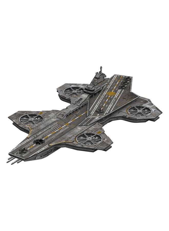 4D Build, Marvel Studios Avengers Helicarrier, 3D Puzzle Paper Model Kit, 220 Piece Paper Model Kit for Teens and Adults, Ages 8+