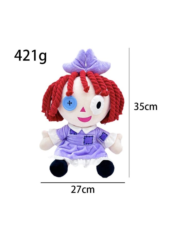 1 Pcs The Amazing Digital Circus Plush Toy Patch Girl 35cm