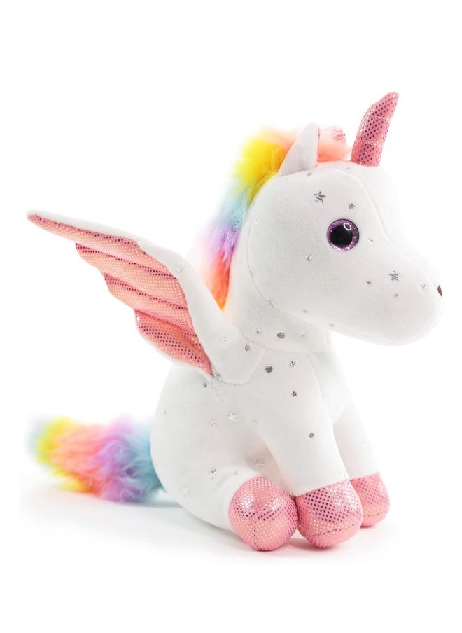Mascot doll gift rainbow starry sky unicorn plush doll toy doll