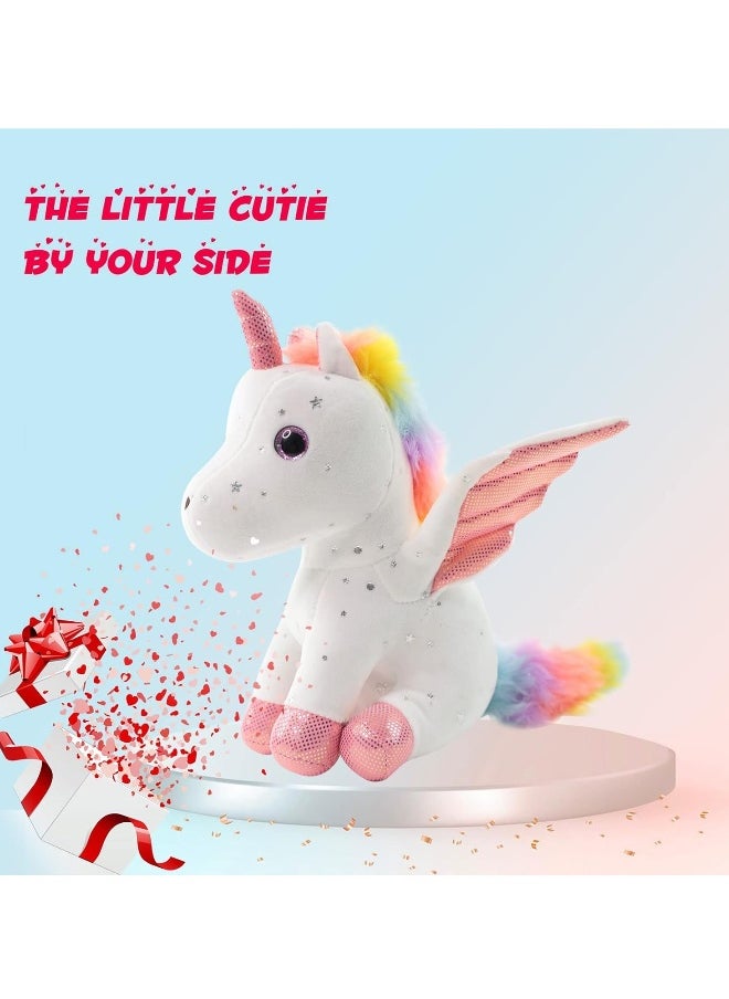 Mascot doll gift rainbow starry sky unicorn plush doll toy doll