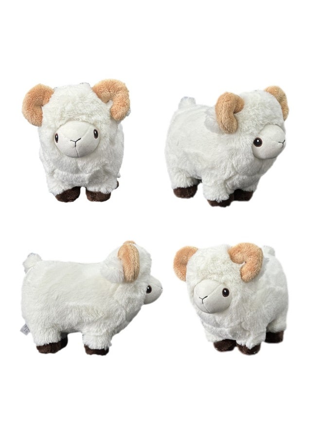 New cabra de peluche cute goat plush doll toys suitable for children and friends birthday, holiday gifts