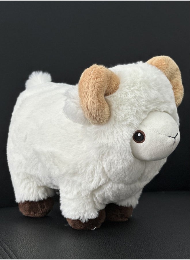 New cabra de peluche cute goat plush doll toys suitable for children and friends birthday, holiday gifts