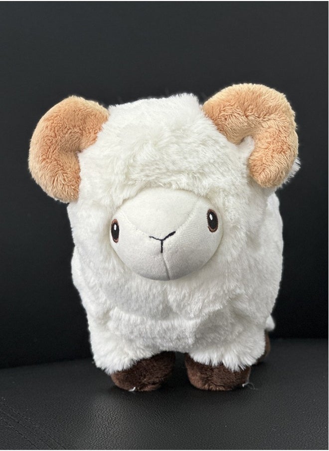 New cabra de peluche cute goat plush doll toys suitable for children and friends birthday, holiday gifts
