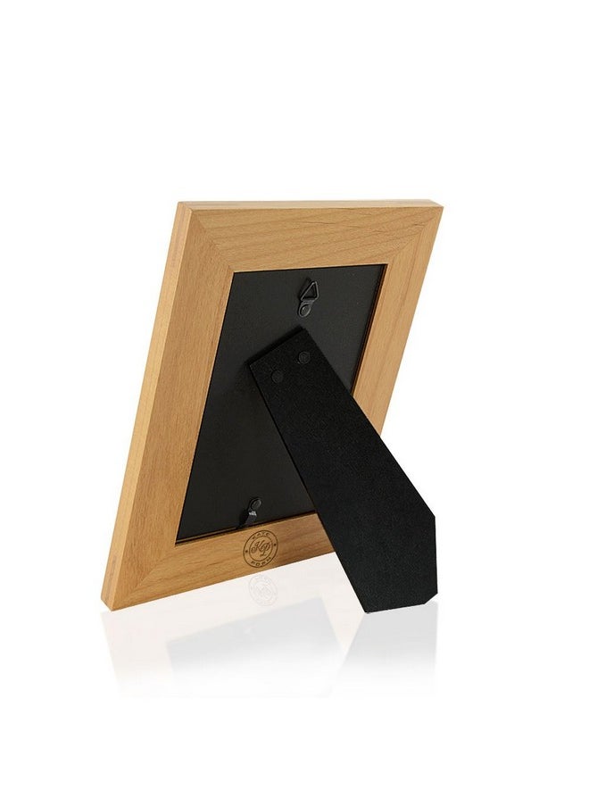 KATE POSH - Mimi I Love You to The Moon and Back Engraved Natural Wood Picture Frame, Grandparent's Day Gifts, Grandma Gifts, for Nana, (4x6-Vertical)