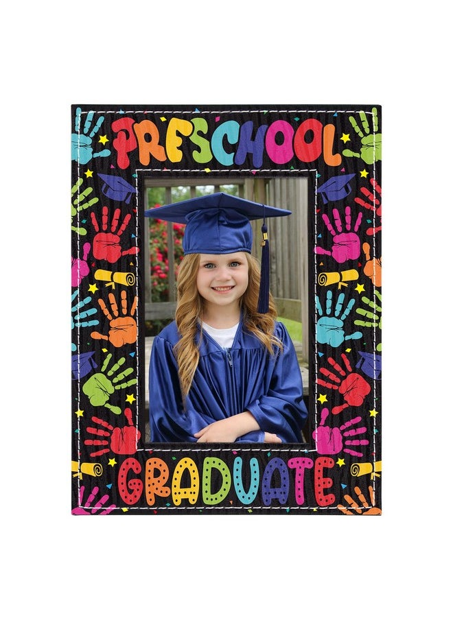 FaCraft Kindergarten Graduation Picture Frame - Vertical 4x6 Preschool Photo Frame - 2024 Graduation Gift for Son or Daughter