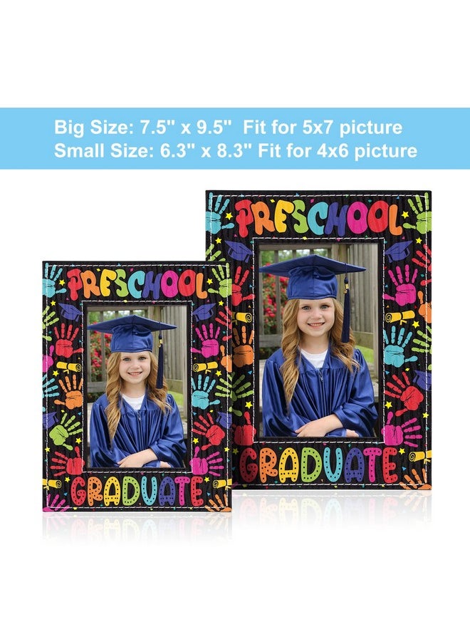 FaCraft Kindergarten Graduation Picture Frame - Vertical 4x6 Preschool Photo Frame - 2024 Graduation Gift for Son or Daughter