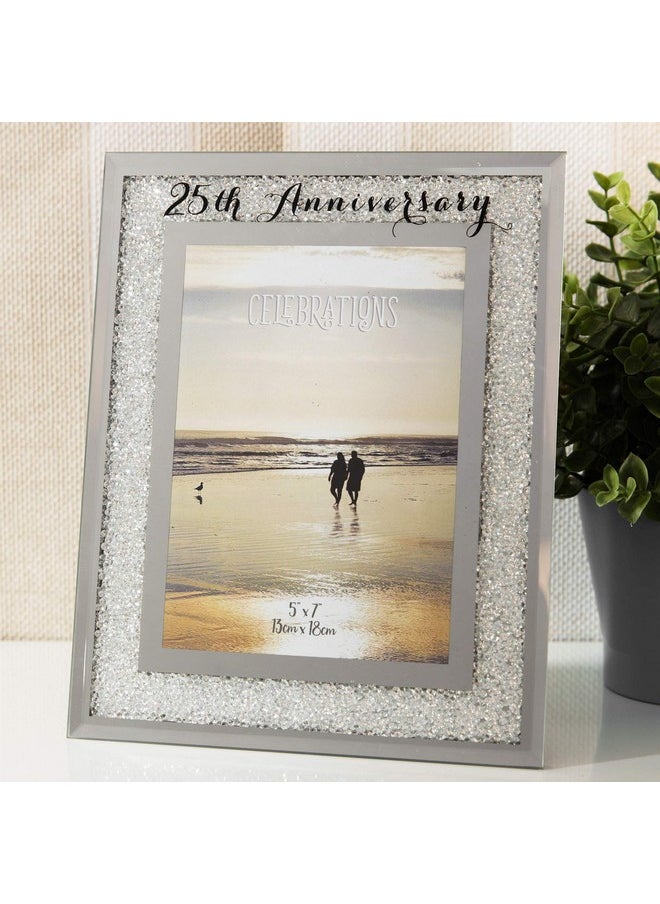 Oaktree Gifts Celebrations Crystal Border Frame 5