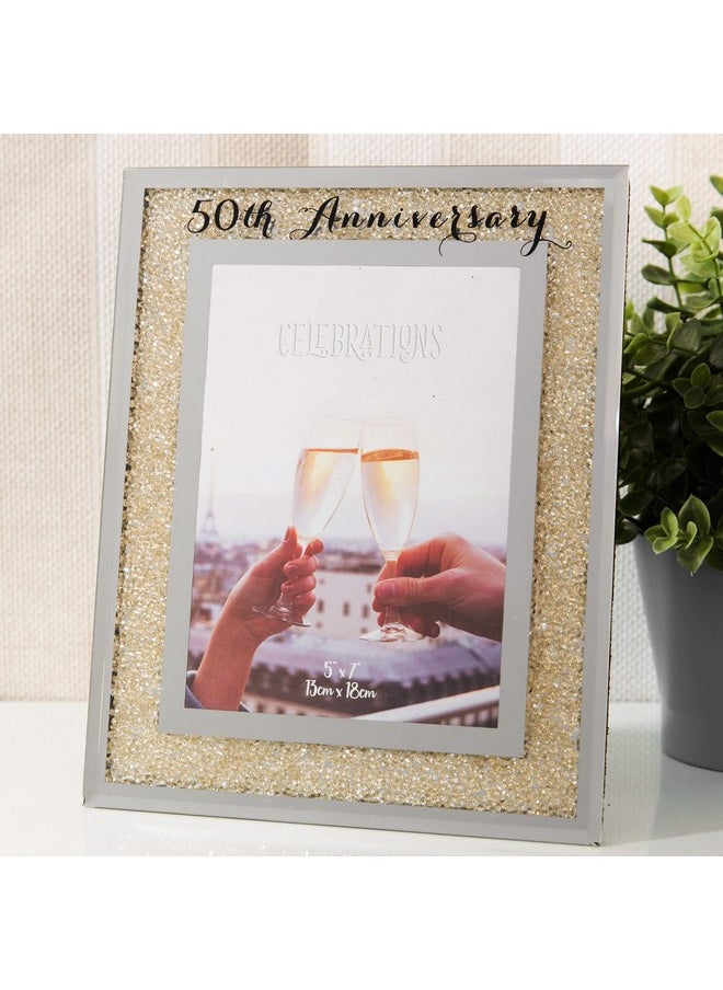 Oaktree Gifts Celebrations Crystal Border Frame 5