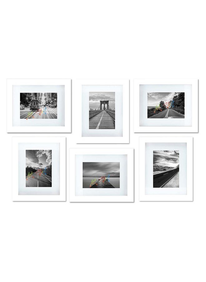Art Street Wall Set of 6 Photo Frame (8