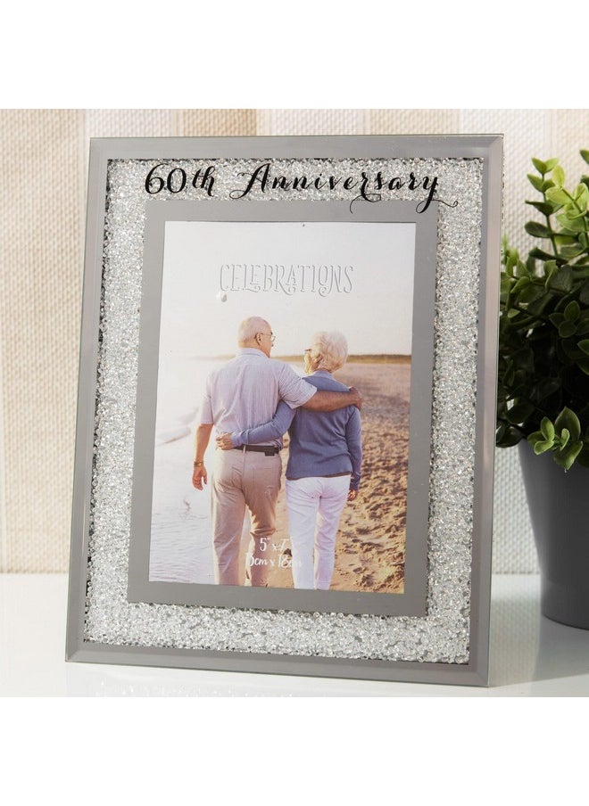 Oaktree Gifts Celebrations Crystal Border Frame 5