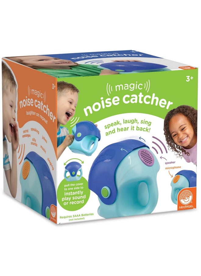 MindWare Magic Noise Catcher - Toy Voice Recorder, Best Birthday Gift for 3 Year olds &Up to Record Messages for Friends & Family