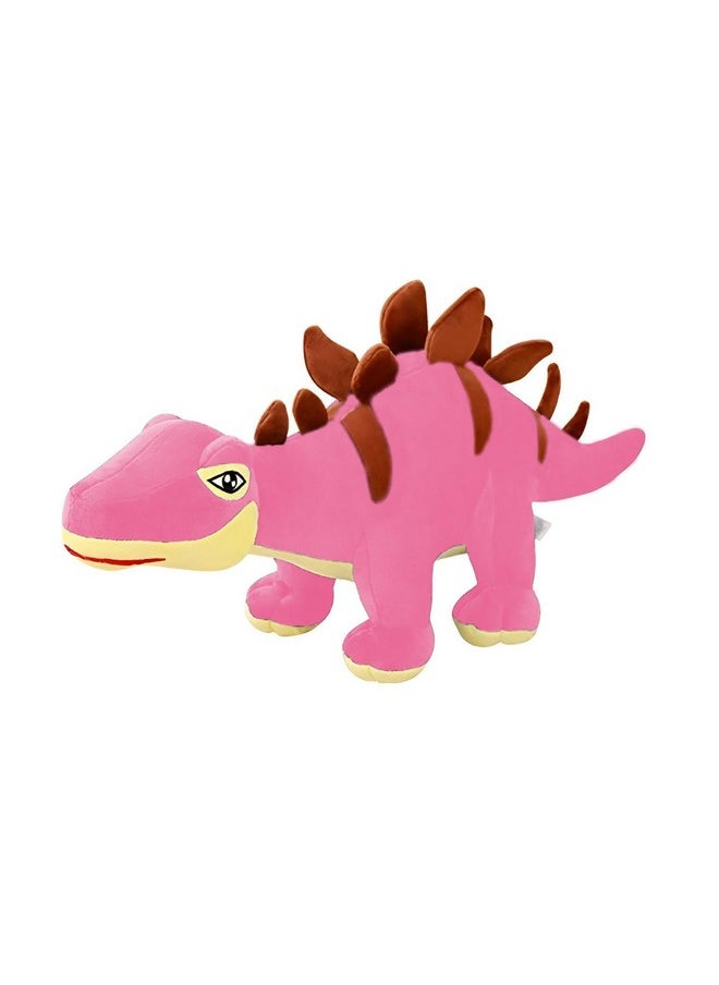Tickles Cuddly Dinosaur Dragon Soft Stuffed Plush Animal Toy for Kids Boys & Girls Birthday Gifts (Color: Pink Size: 55 cm)