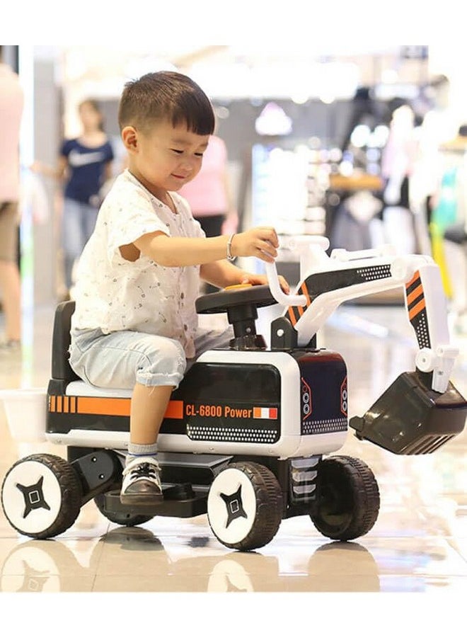 Young Wheels jcv Rider Ride on Push Car for Baby with Backrest Safety Guard & Storage Seat|Swing Car| Ride on Car with Horn with Durable Wheels Tricycle (Multicolor)