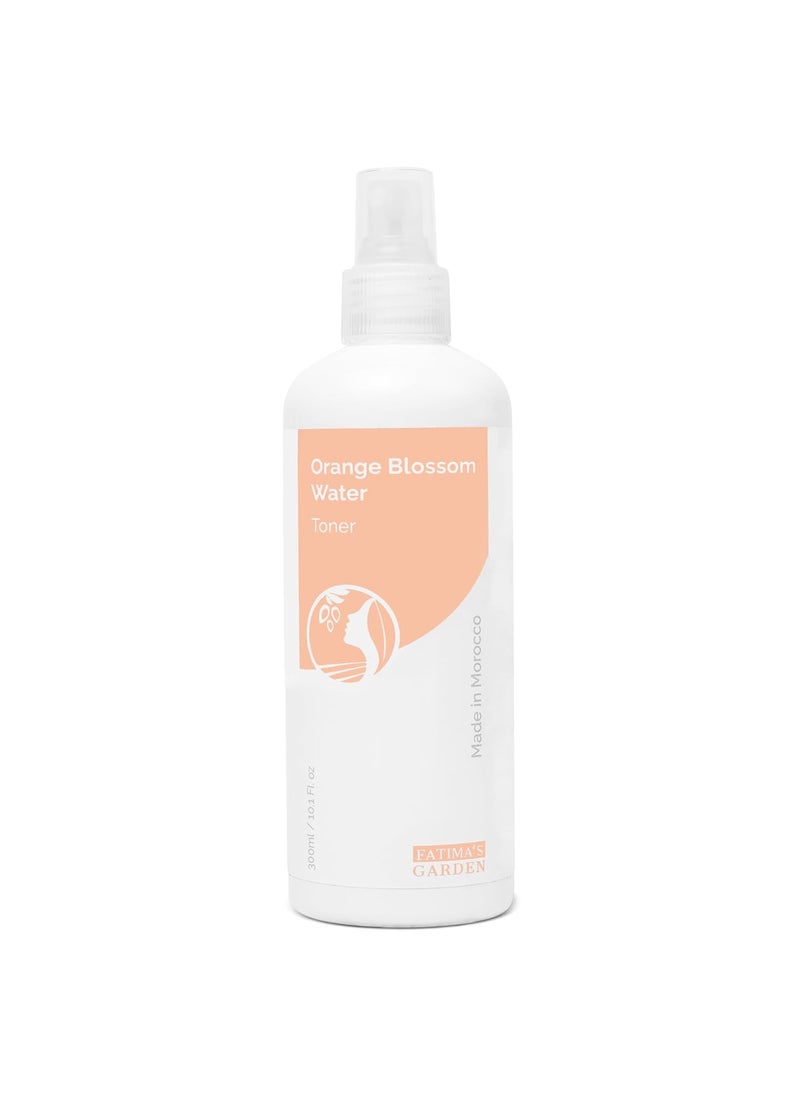 Fatima's Garden Orange Blossom Water - Natural Skin Toner, 300ml