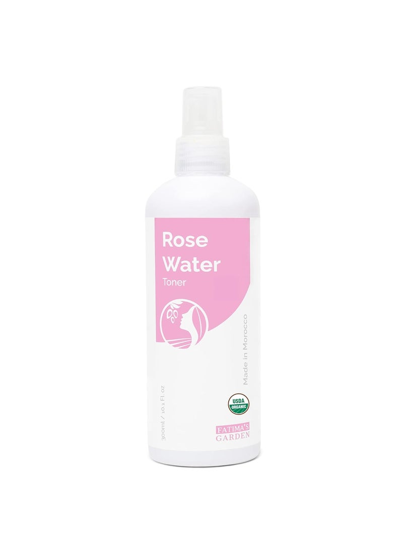 Fatima's Garden Rose Water Toner - Organic Hydrating Toner, 300ml