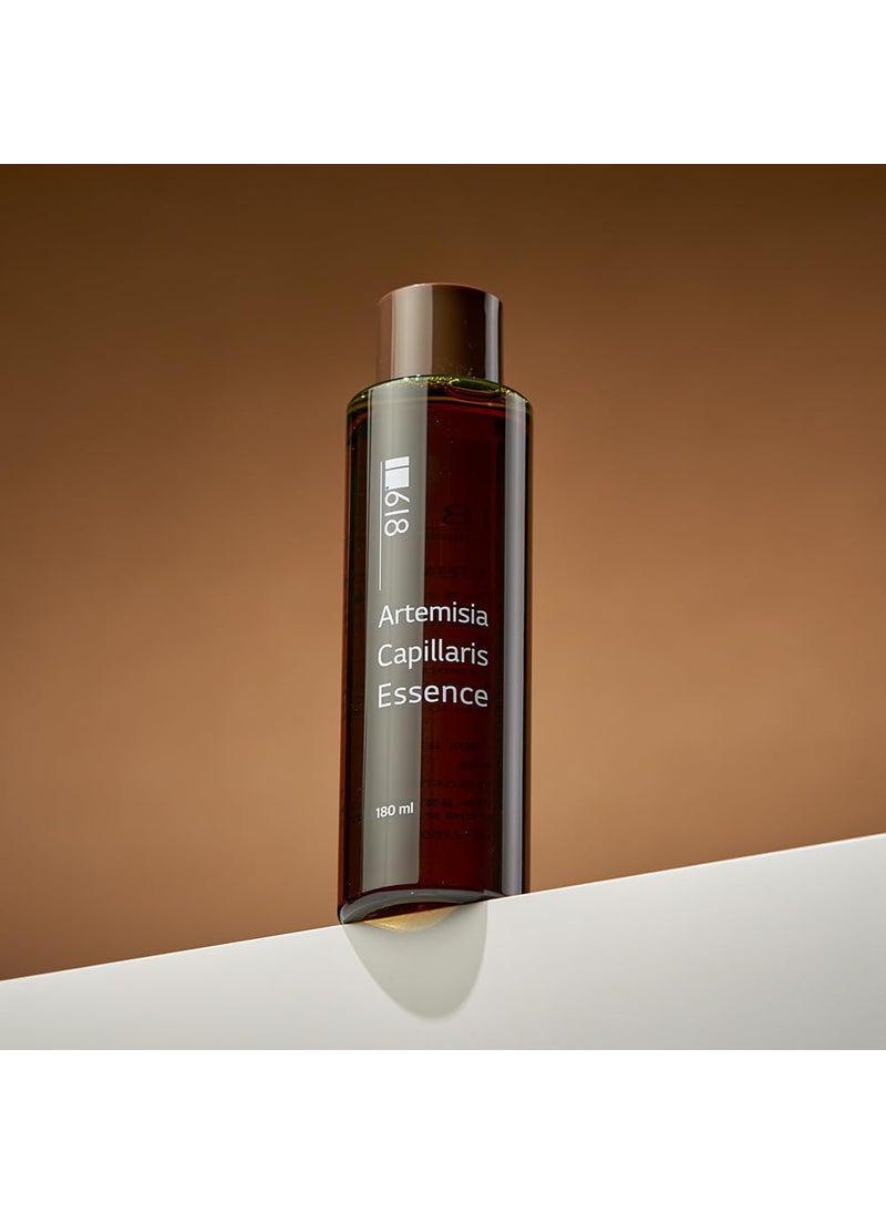 Artemisia Capillaris Essence 180ml - Soothing & Hydrating Korean K-Beauty Essence for Sensitive Skin, 6.08 fl oz (180ml)