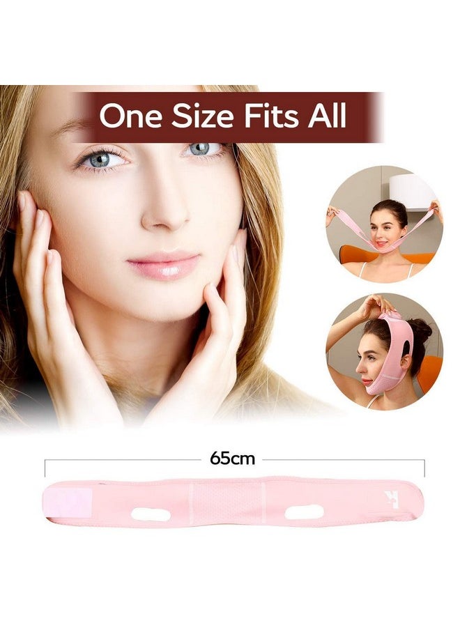 ParaFaciem Reusable V Line Mask Facial Slimming Strap Double Chin Reducer Chin Up Mask Face Lifting Belt V Shaped Slimming Face Mask