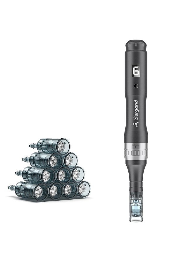 Microneedle Derma Roller Pen - Professional Microneeding 0.25 mm Derma Roller Beauty Pen - Microneedles Roller Pen for Women Men Tools