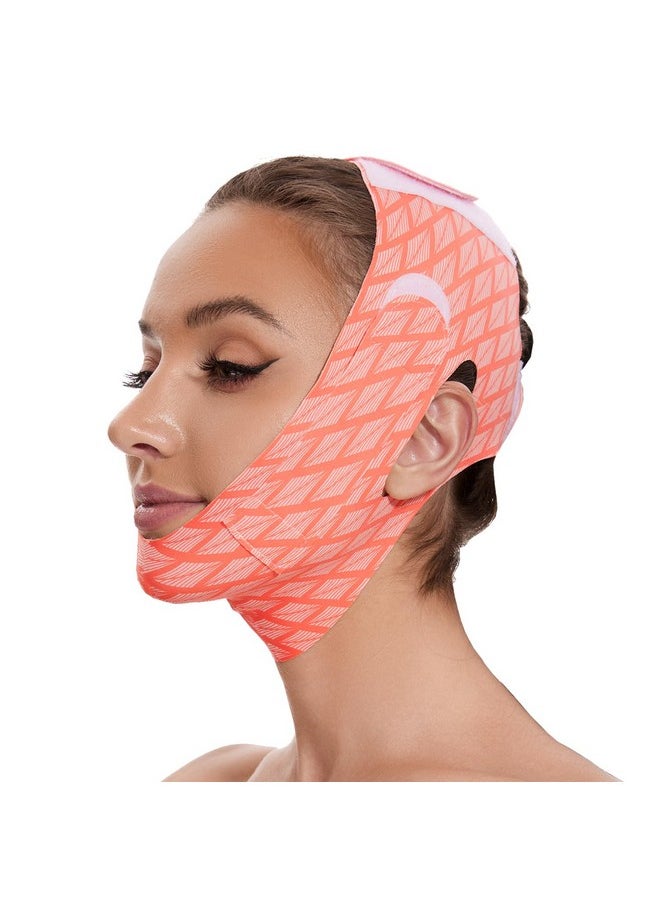 Edcbmb V Line Mask Double chin reducer Strap Eliminator Remover Prevent Sagging Shaped Face Belt slimming for Sleeping Women Jaw Exerciser