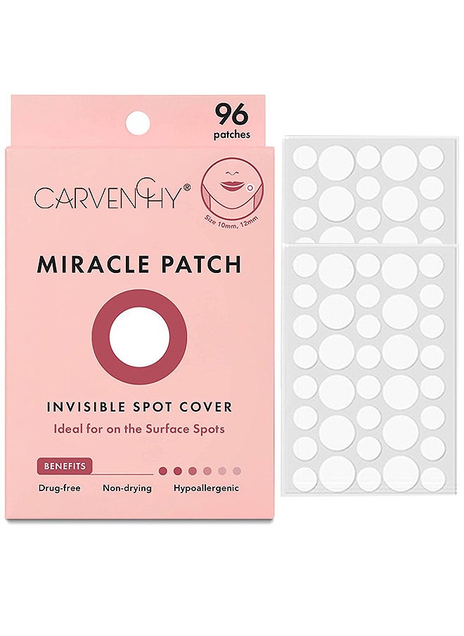 Salicylic Acid Hydrocolloid Acne Patch Miracle Patch, Invisible Spot Cover, Ideal For On The Surface Spots 96PCS