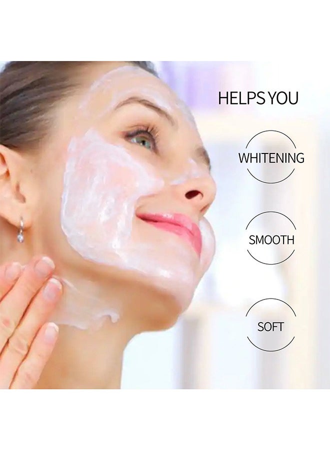 Glutathione Whitening Cream, Facial Dark Spots Remover 2% Glutathione Face Cream, Prevent Aging Moisturizing Skin Brightener Cream, Smoothing Brightening Cream, White Lightening Beauty Cream 20G