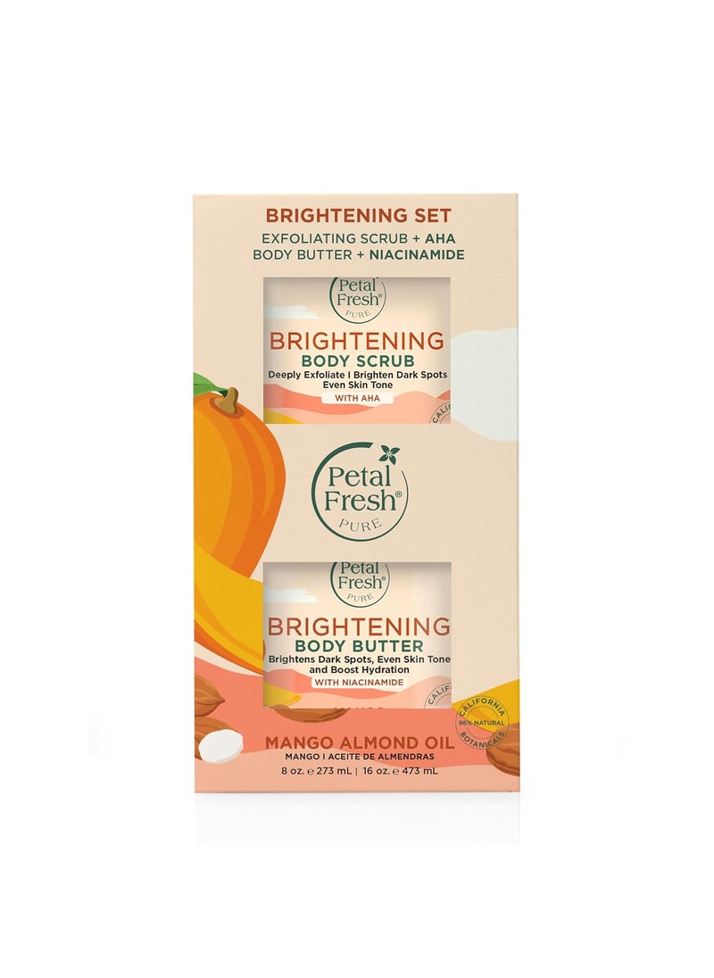 Petal Fresh Pure Mango & Almond Oil Brightening Set
