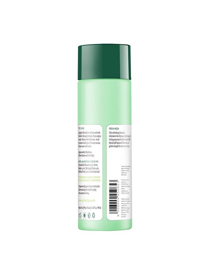 Biotique Margosa Anti-Dandruff Shampoo & Conditioner 190Ml/ 6.42 Fl.Oz I Leaves Hair Fresh, Lustrous And Full Of Natural Body