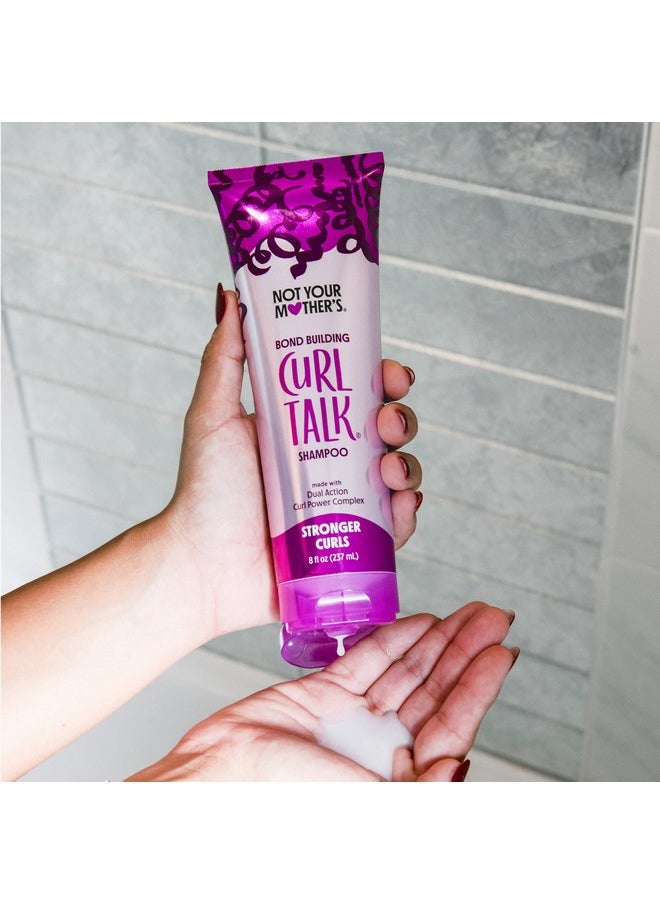 Not Your Mother's Curl Talk Bond Building Shampoo and Conditioner (2-Pack) - 8 fl oz - Strengthening Shampoo and Conditioner Set for Curly Hair