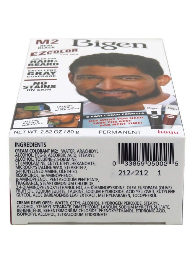 Bigen Ez Color For Men M2 Real Black Kit (3 Pack)