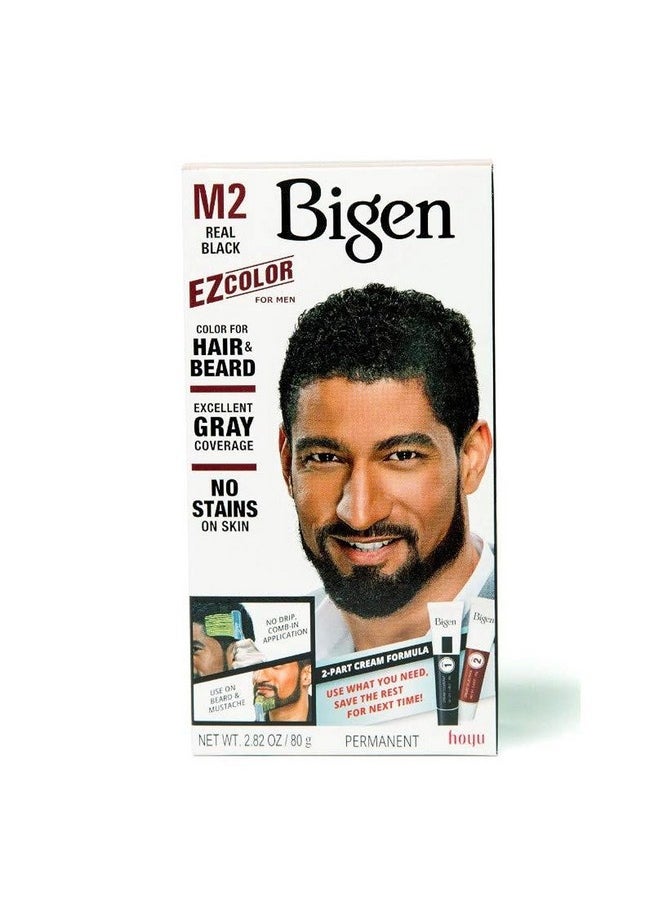 Bigen Ez Color For Men M2 Real Black Kit (3 Pack)