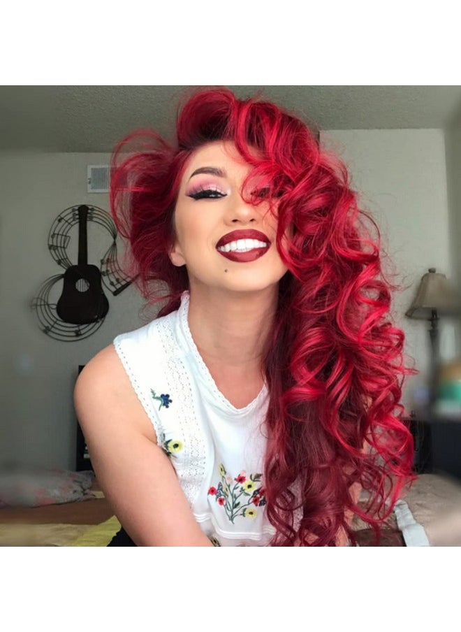 MANIC PANIC Vampire Red Semi Permanent Hair Color - Cruelty Free, Vegan Classic Dark Red Hair Dye - Safe to Create & Mix Custom Shades (4oz)