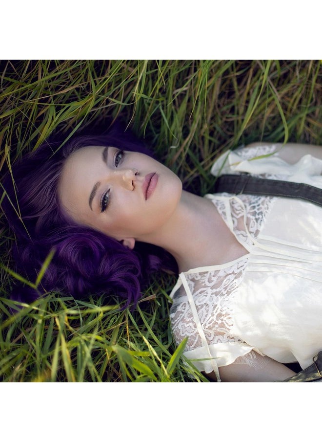 ARCTIC FOX Vegan and Cruelty-Free Semi-Permanent Hair Color Dye (8 Fl Oz, PURPLE AF)