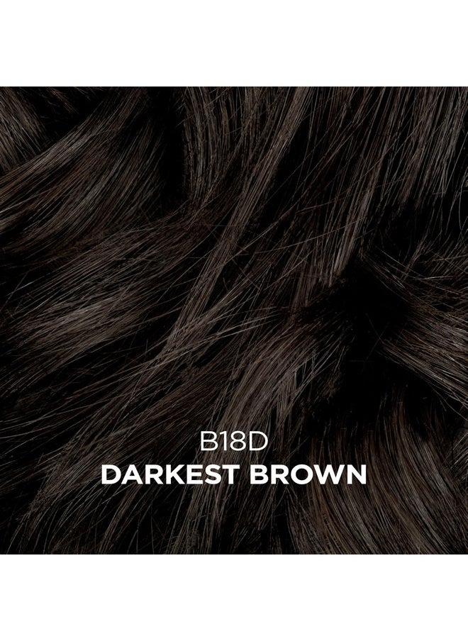 Clairol Professional Beautiful Collection Hair Color, 18D Darkest Brown, 3 oz. - Packaging May Vary