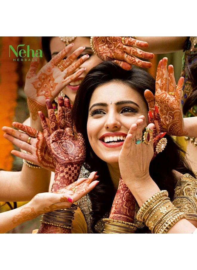 Neha Herbal Fast Color Tube (Pack of 10) 25g in Each Tube - Red