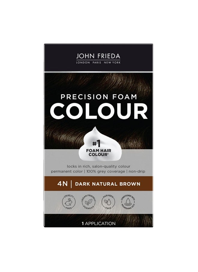 John Frieda Precision Foam Colour, Dark Natural Brown 4N