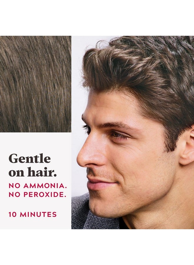 Just For Men Easy Comb-In Color Mens Hair Dye, Easy No Mix Application with Comb Applicator - Medium Brown, A-35, Pack of 1