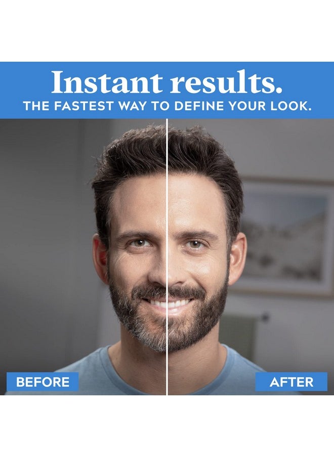 Just for Men 1-Day Beard & Brow Color, Temporary Color for Beard and Eyebrows, For a Fuller, Well-Defined Look, Up to 30 Applications, Dark Brown