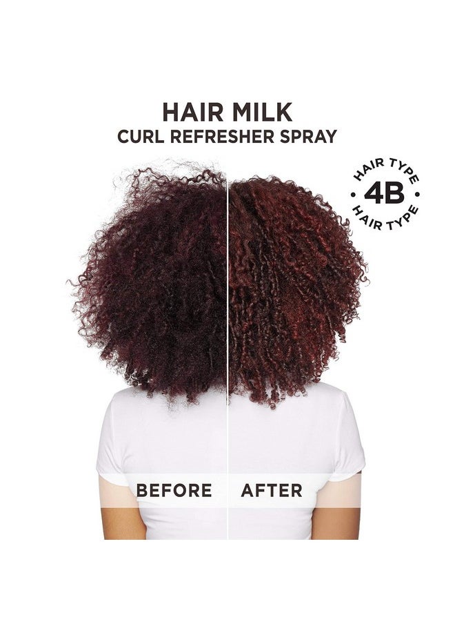 Carol's Daughter Hair Milk Curl Refresher Spray for Coils and Waves, with Agave, Sweet Almond and Wheat Protein, 10 fl oz