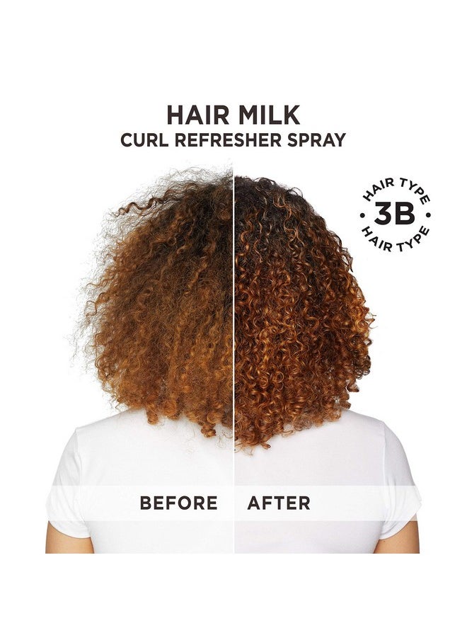 Carol's Daughter Hair Milk Curl Refresher Spray for Coils and Waves, with Agave, Sweet Almond and Wheat Protein, 10 fl oz