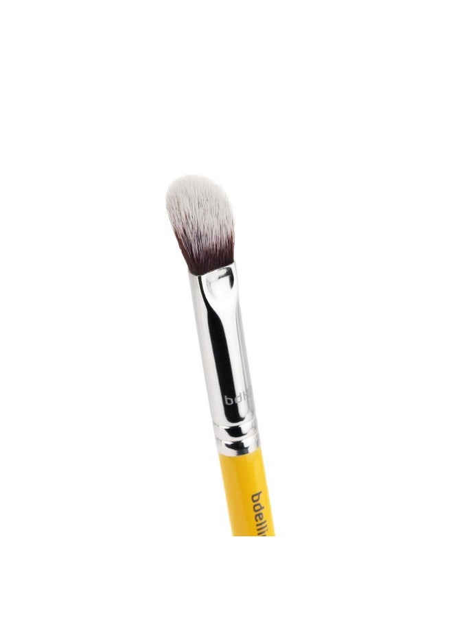 Bdellium Tools Professional Makeup Brush - Studio Series 788V BDHD Phase III Blending/Concealing - With Soft Synthetic Fibers, For Blending & Soften (Yellow, 1pc)