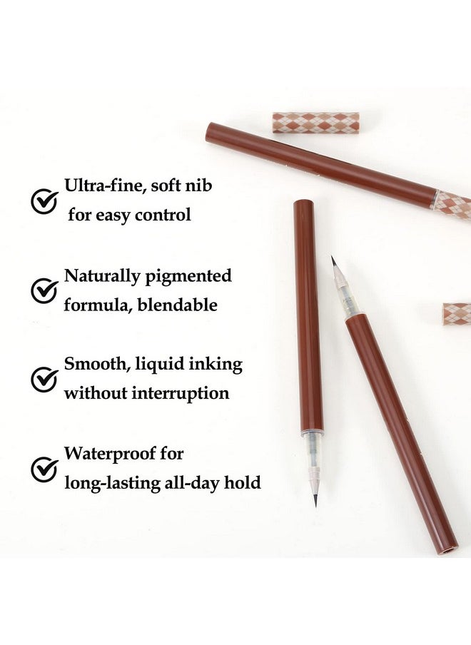 Boobeen Liquid Eyebrow Pen, Micro Brow Pen-0.01mm Precision Tip, Eyebrow Filler Pencil Creates Natural Eyebrow Makeup Long Lasting