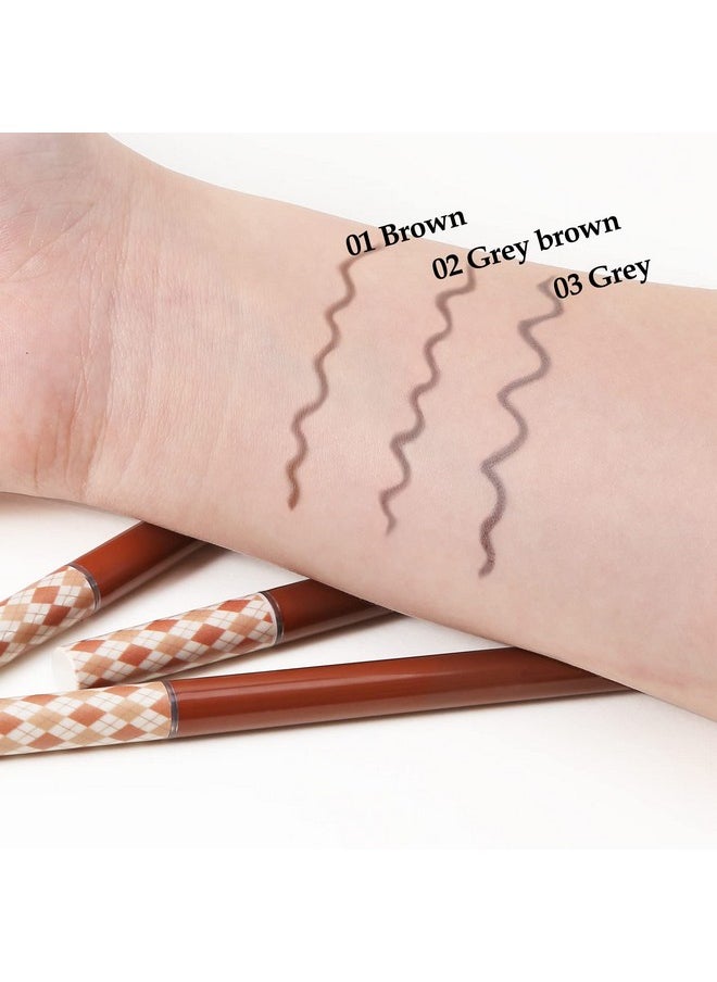 Boobeen Liquid Eyebrow Pen, Micro Brow Pen-0.01mm Precision Tip, Eyebrow Filler Pencil Creates Natural Eyebrow Makeup Long Lasting