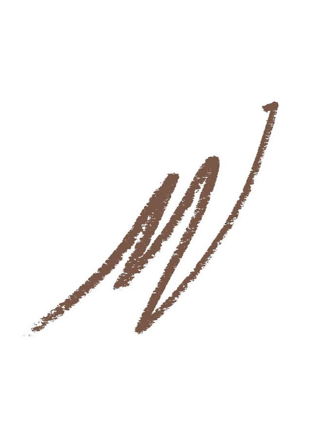 Gentlehomme Mens Eyebrow Pencil Light Brown, Easily Shape Define Fill Eyebrows and Beard, 2 in 1 brush and ultra-thin pencil, Waterproof Smudge Proof Sweatproof, Durable and Long Lasting (Light Brown)