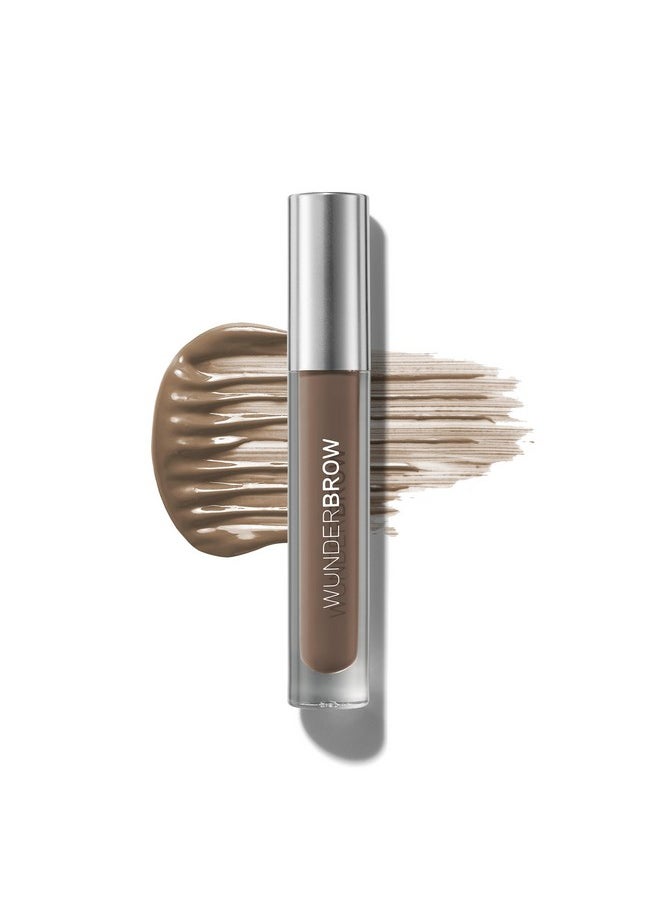 WUNDERBROW Waterproof Eyebrow Gel, Brunette, Vegan and Cruelty-Free