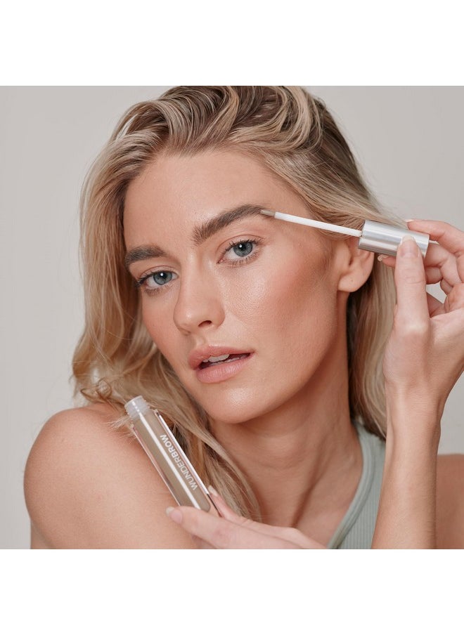 WUNDERBROW Waterproof Eyebrow Gel, Brunette, Vegan and Cruelty-Free
