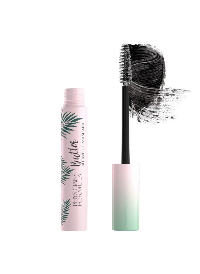 Physicians Formula Butter Blowout Mascara Black, Keratin Infused, Volumizing Mascara, Buildable, Lengthening Mascara, Defining, Curling, Multiplying, Blackest Black