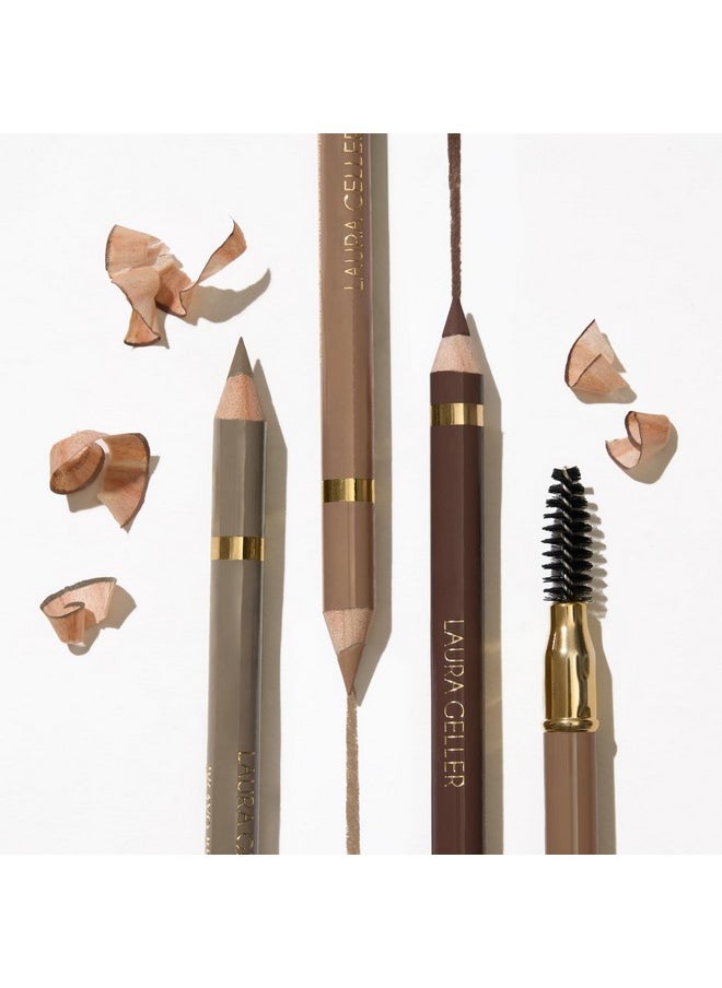 LAURA GELLER NEW YORK Bravo Brows Soft Pencil + Brush, Blonde