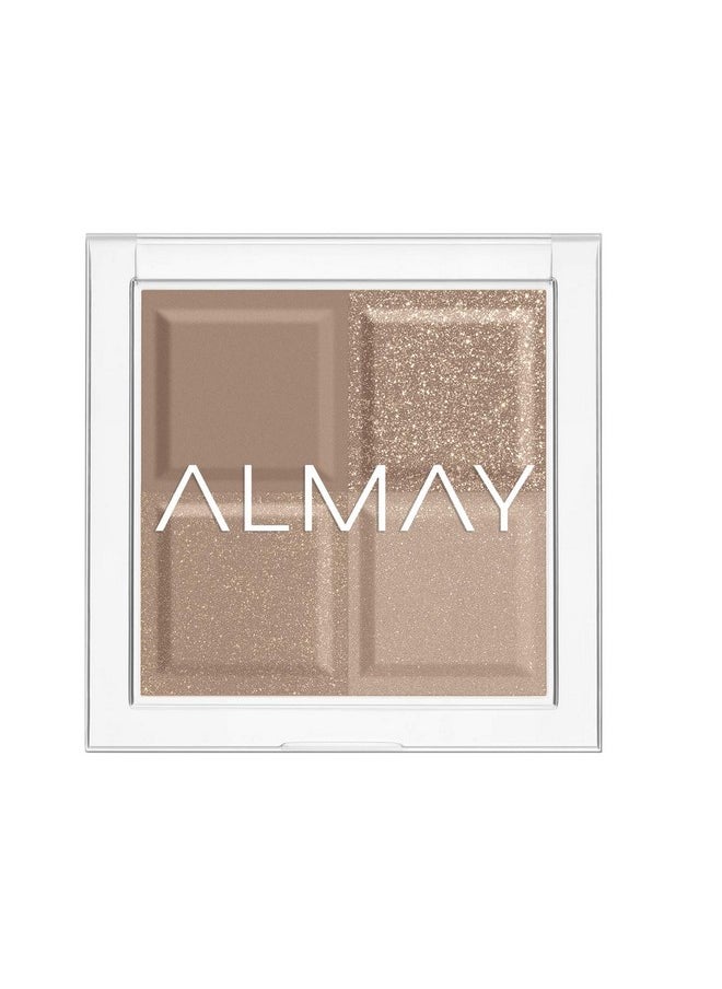 Almay Eyeshadow Palette, Longlasting Eye Makeup, Single Shade Eye Color in Matte, Metallic, Satin and Glitter Finish, Hypoallergenic, 130 The World Is My Oyster, 0.1 Oz