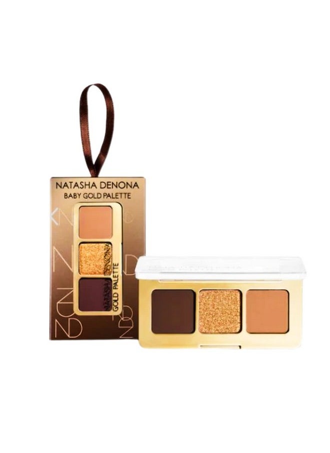 Natasha Denona Mini Baby Gold Ornament Eyeshadow Palette