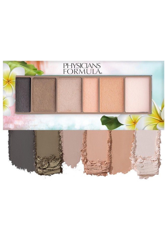 Eyeshadow Palette By Physicians Formula Matte Monoi Butter Eyeshadow Natural Matte Blushed Nudes, For Sensitive Skin, Hypoallergenic, Nourishing Moisturizing, Smooth, All Day Wear
